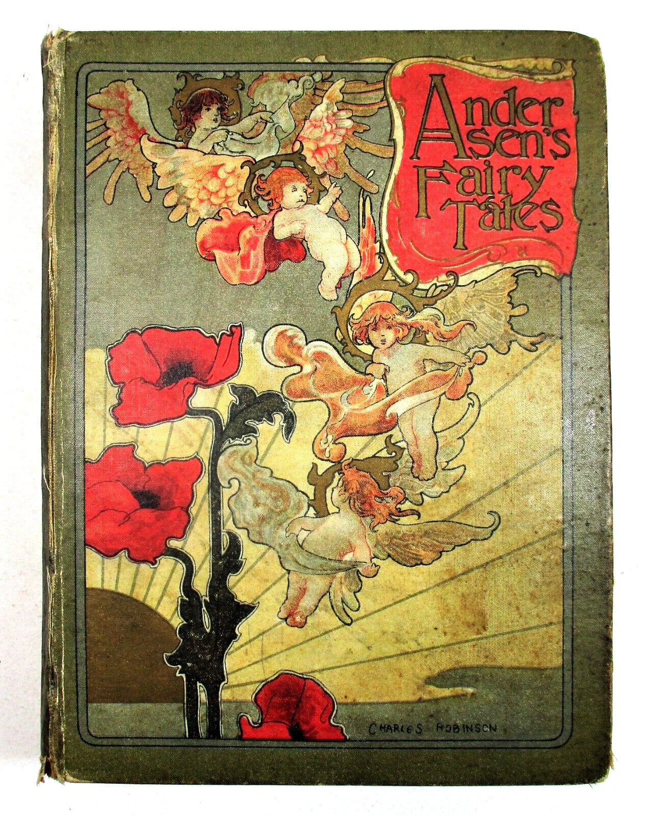 5th ED „Fairy Tales from Hans Christian Andersen“ Mrs E Lucas HC Illus J M Dent