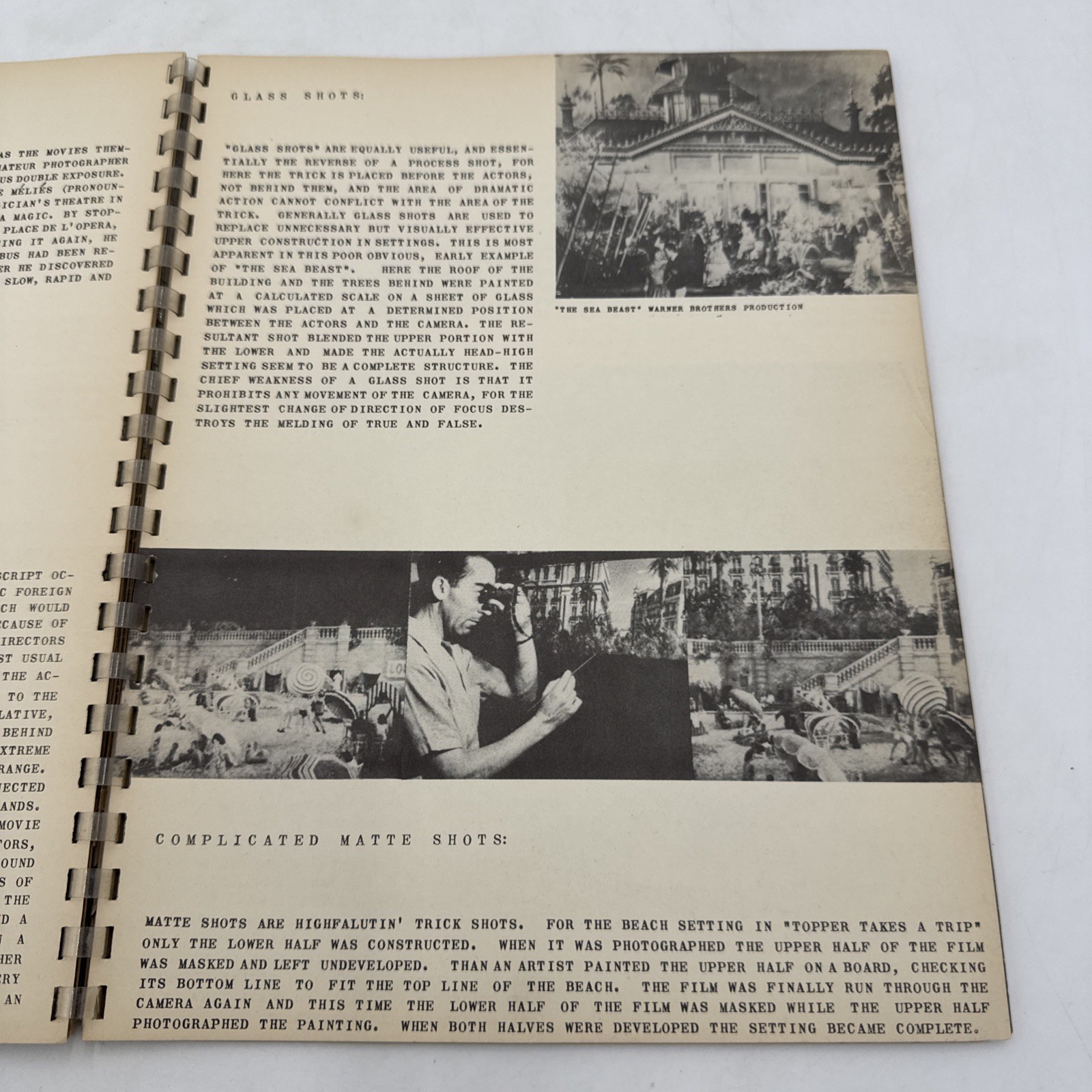 1942 Scenery for Cinema Catalog Baltimore Museum Art SIGNED Leslie Cheek Welles