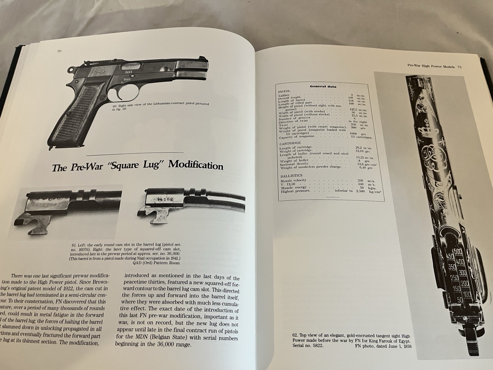 The Browning High Power Automatic Pistol By R Blake Stevens 1st Edition, Rare