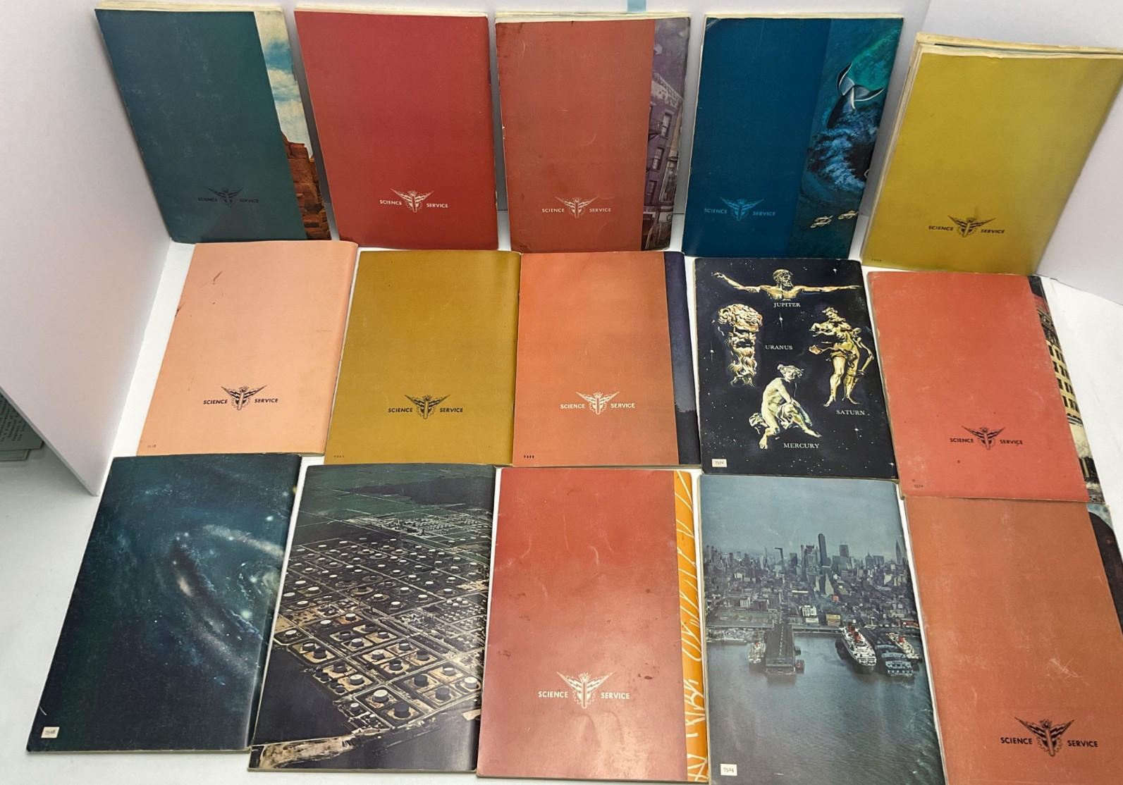 Science Service Science Program Booklet Lot Nelson Doubleday 1970s 15