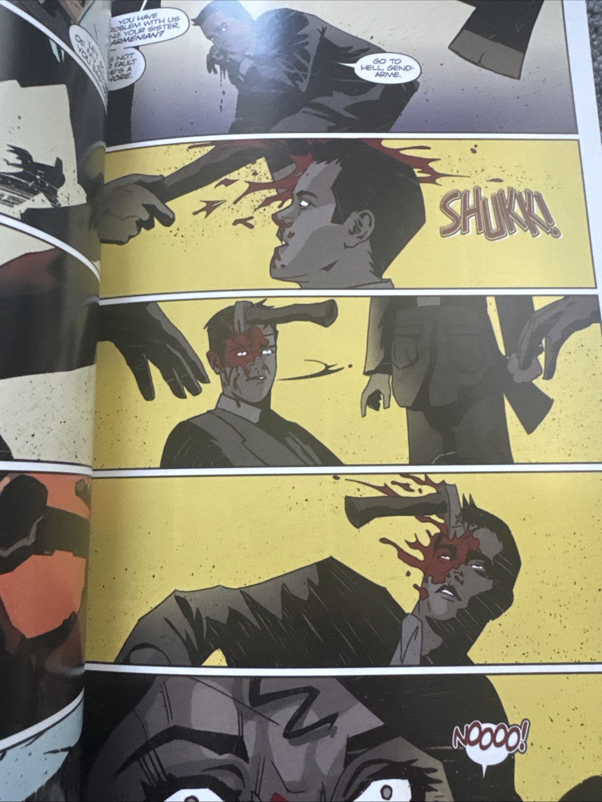 Operation Nemesis Graphic Novel A Story of Armenian Genocide & Revenge Signed