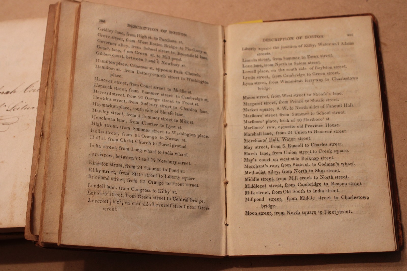 1817 Topographical & Historical Description of Boston 1st Edition