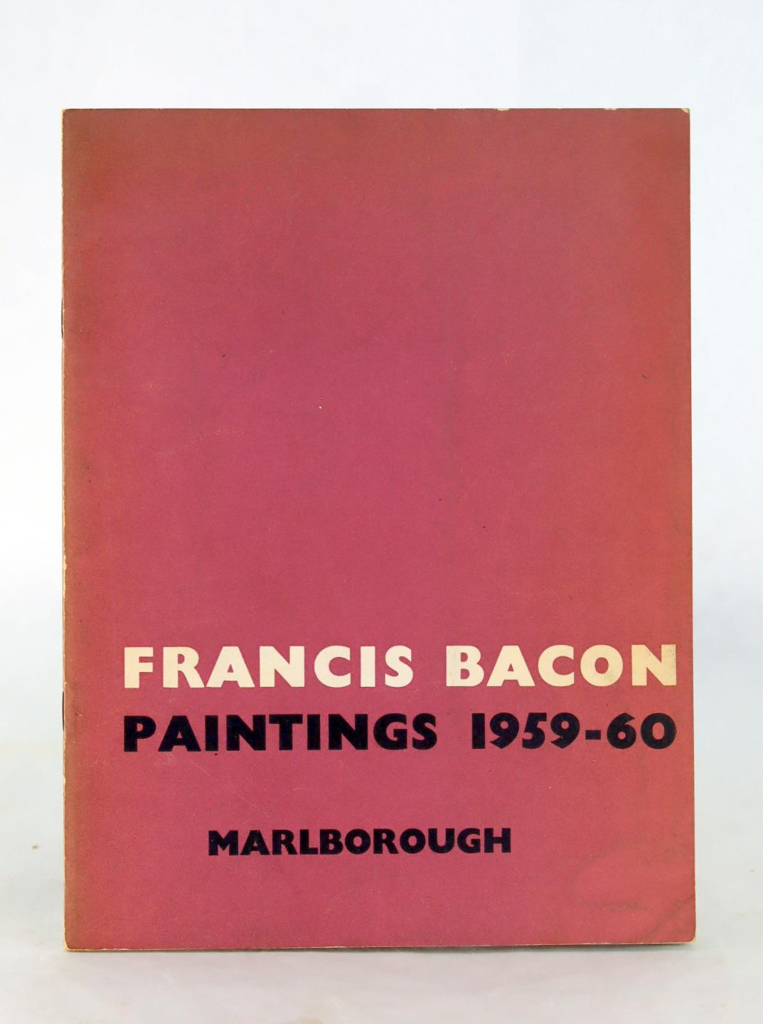 Francis Bacon Paintings 1959-60 Marlborough Fine Art Exhibition Catalog PB