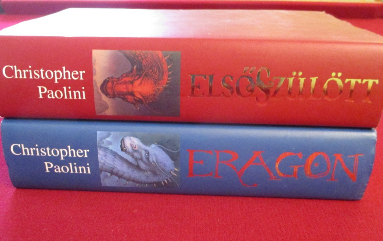 Eragon & Eldest by Christopher Paolini ~ Hungarian Language Editions
