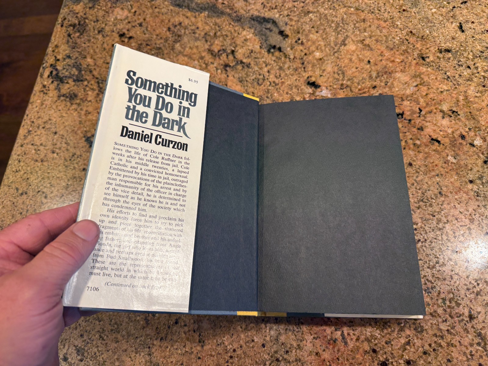 Dan Curzon / Something You Do in the Dark 1st Edition 1971