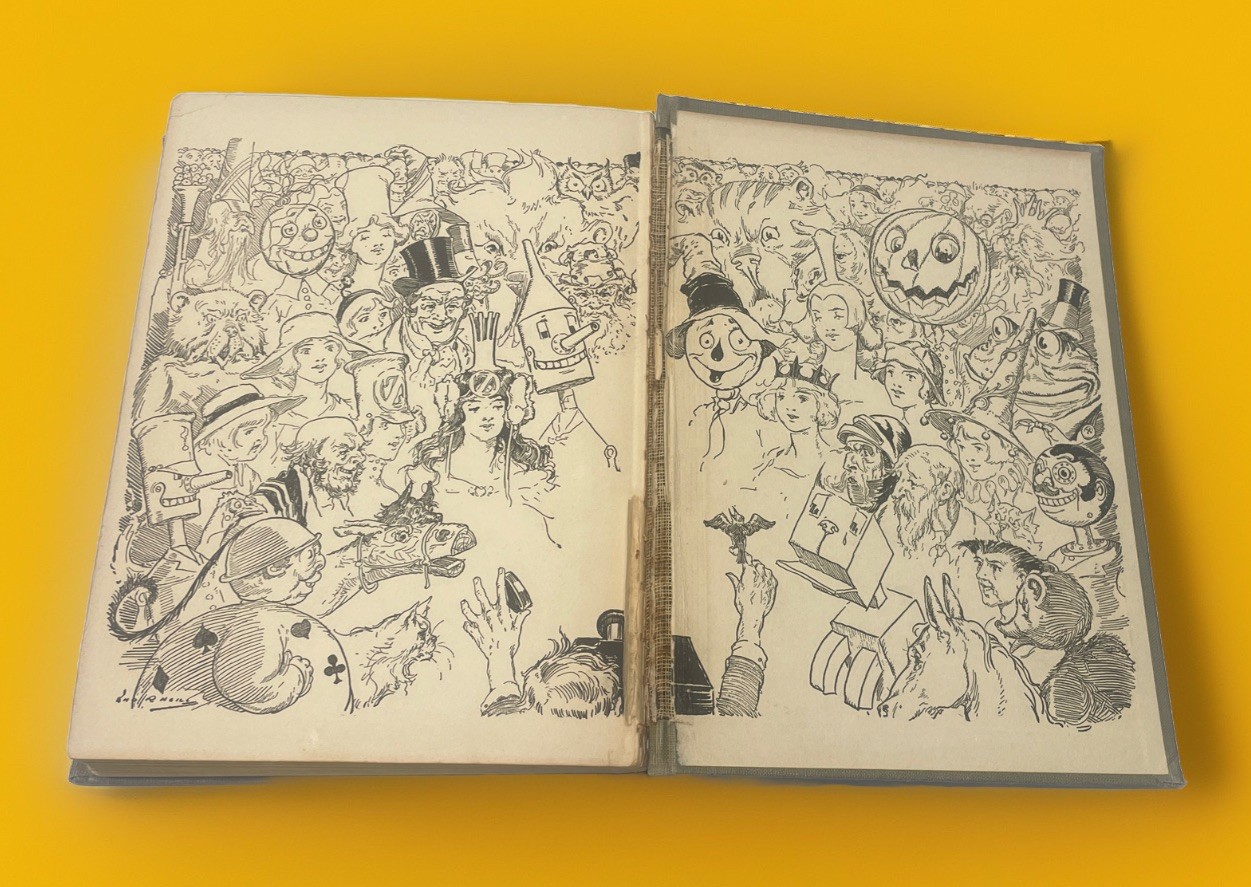 The Royal Book Of Oz The Wizard Of Oz Book 1921 Hardcover 12 Color Plates