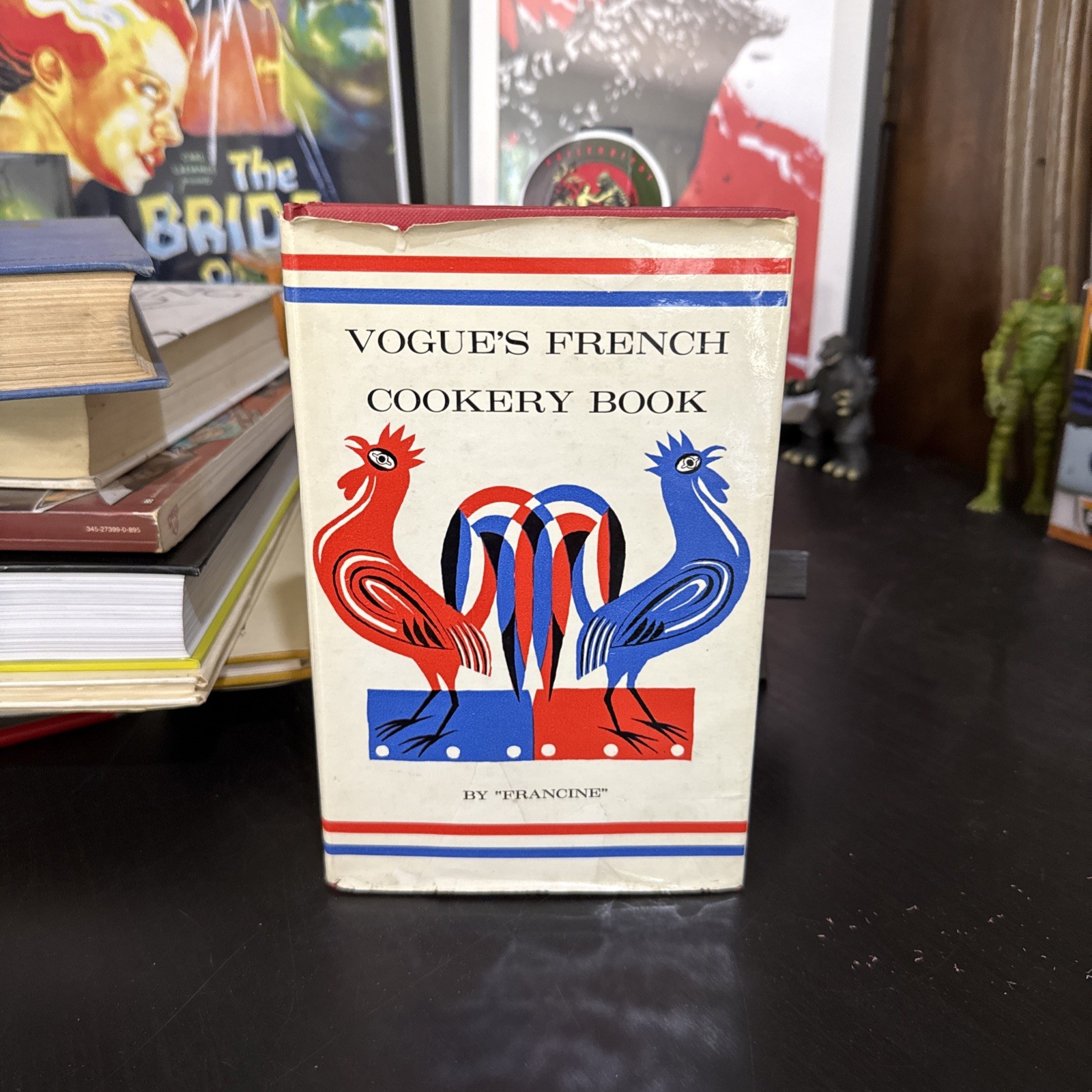 Vogue’s French Cookery Book Francine 1961 1st Edition HC DJ