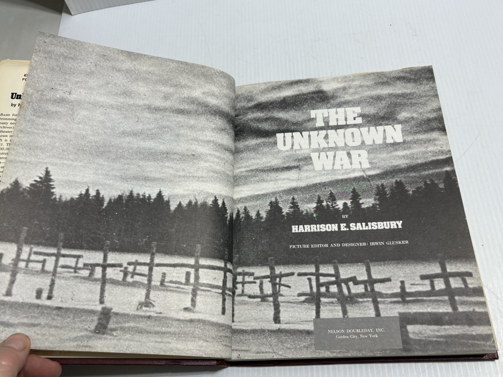 1978 Unknown War Russia Germany Harrison E Salisbury WWII HC Book Illustrated