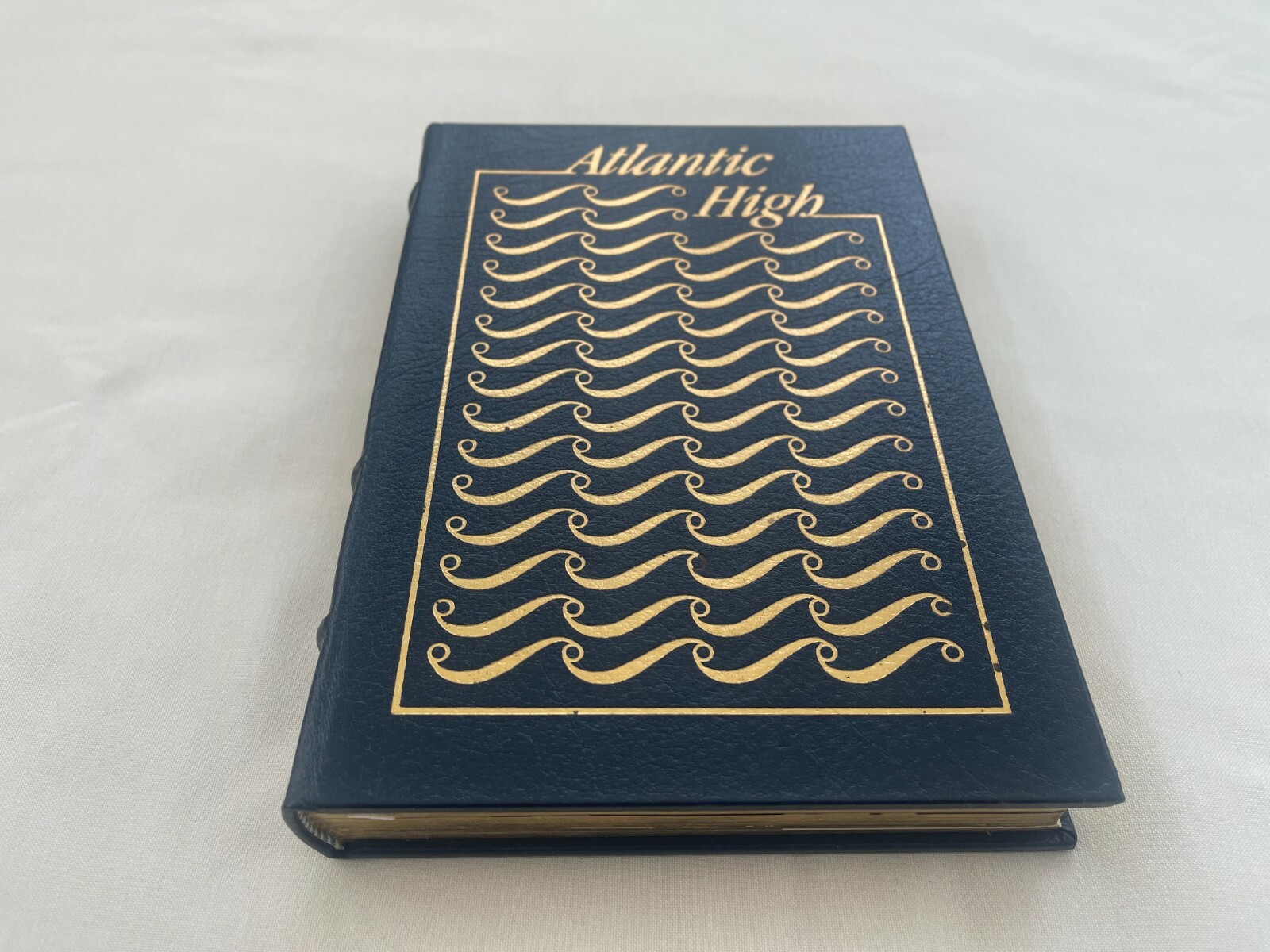 Easton Press ATLANTIC HIGH William Buckley Jr 1987 1ST LEATHER Nautical Library
