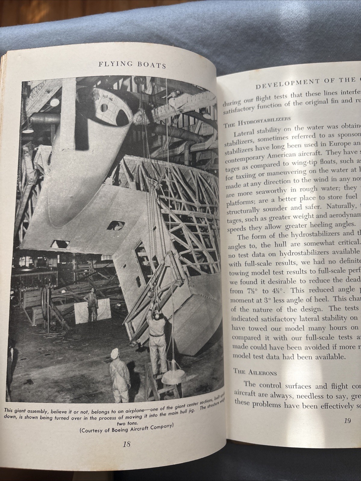 Flying Boats 1942 1st Ed. WWII Pan American Clipper Boeing Seaplanes Dust Jacket