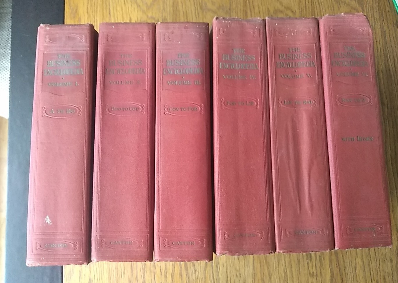 The Business Encyclopaedia and Legal Adviser 6 Volumes Plus Buisness Letters