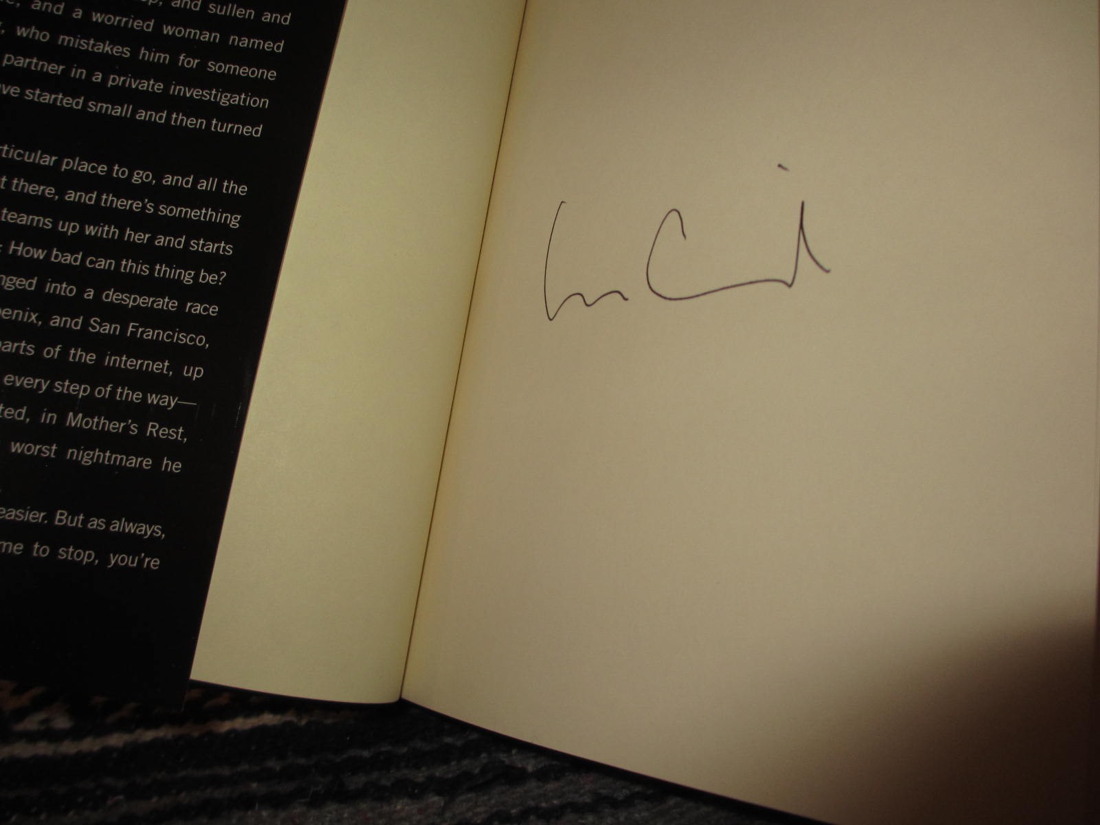 Make Me: Lee Child, Signed Hardcover; 1st/1st Edition [ A Jack Reacher Novel ]