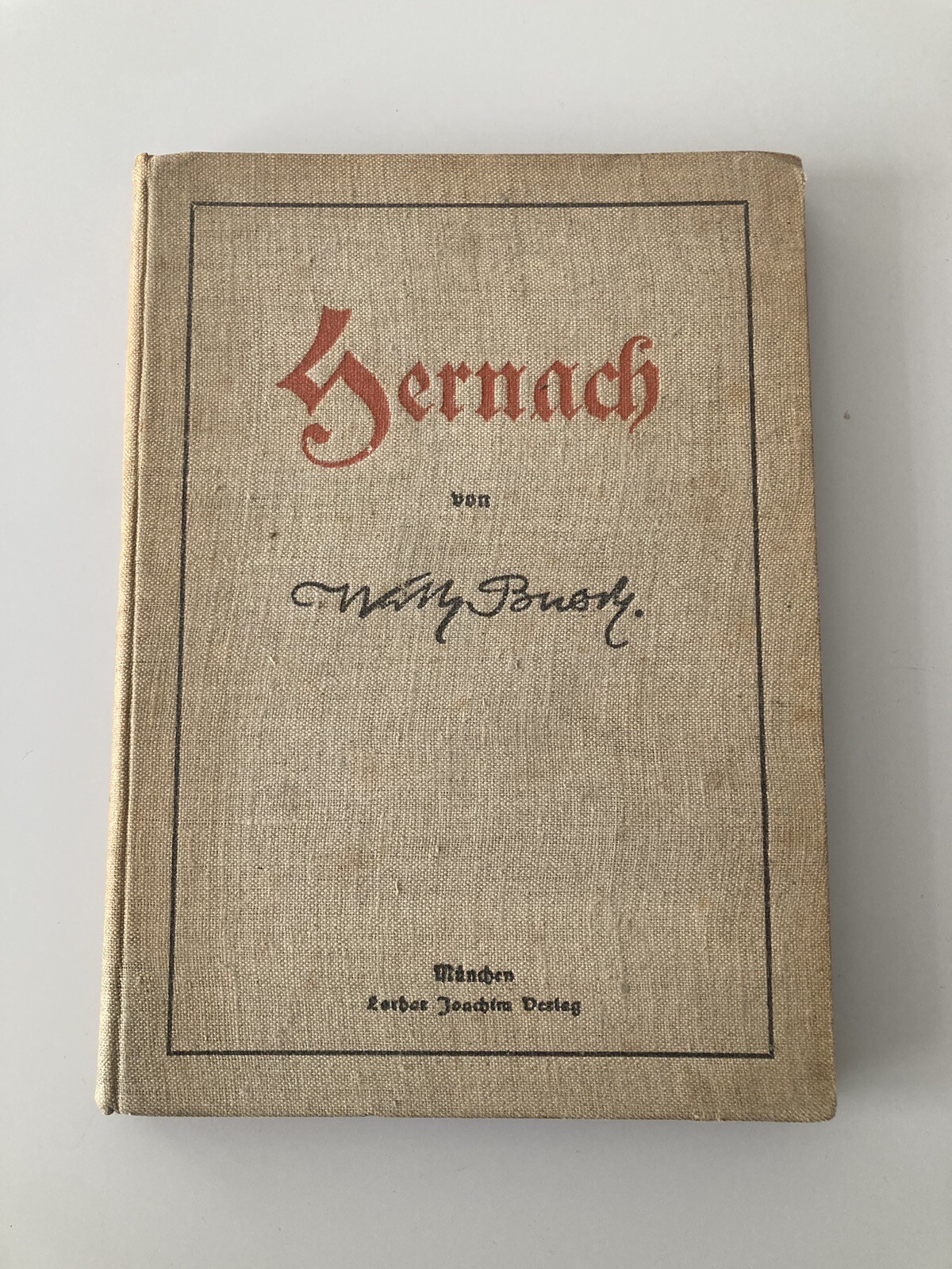 Hernach von Wilhelm Busch, München 1908, Lothar Joachim Verlag
