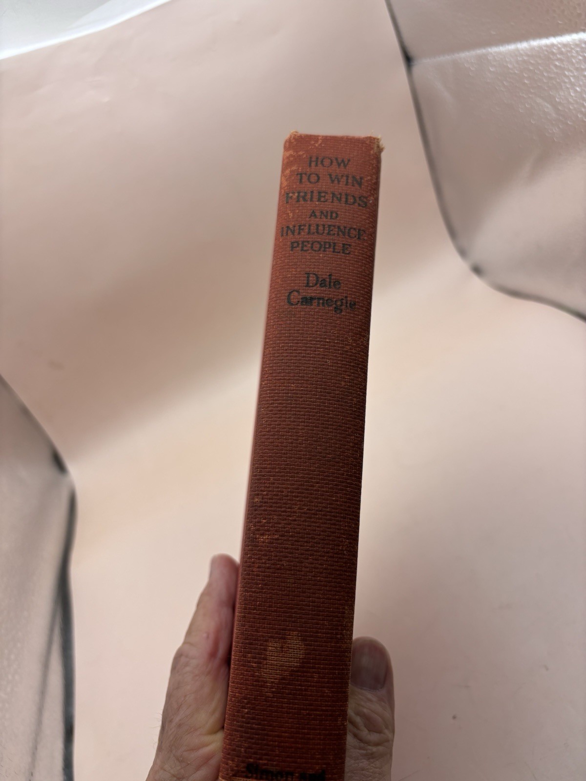 SIGNED How to Win Friends and Influence People By Dale Carnegie 1938 HC No DJ