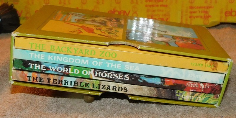 The Collection of Hallmark Animal Pop-Up-Books Four Volume Rare Printed in Japan