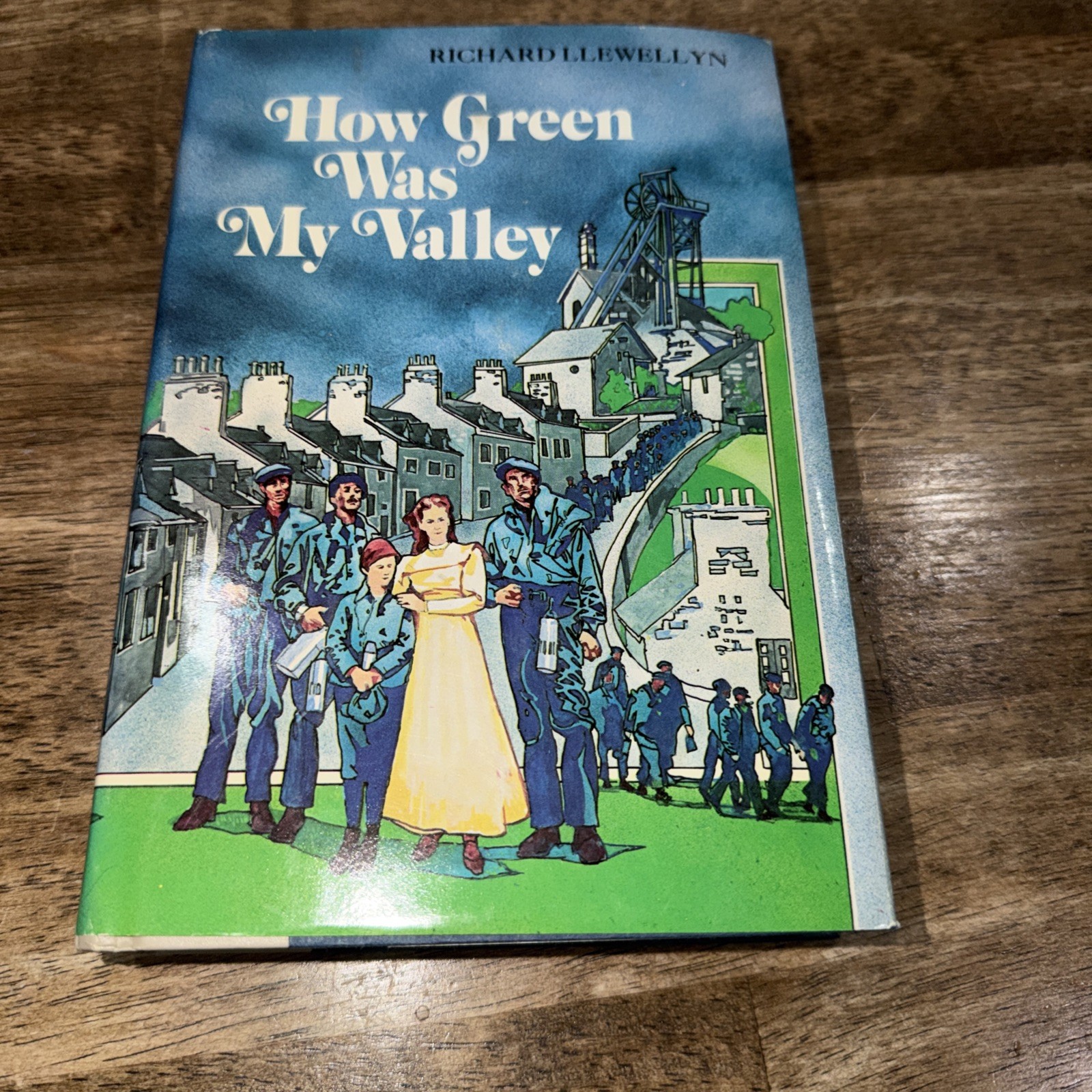 How Green Was My Valley by Richard Llewellyn Book Club Edition