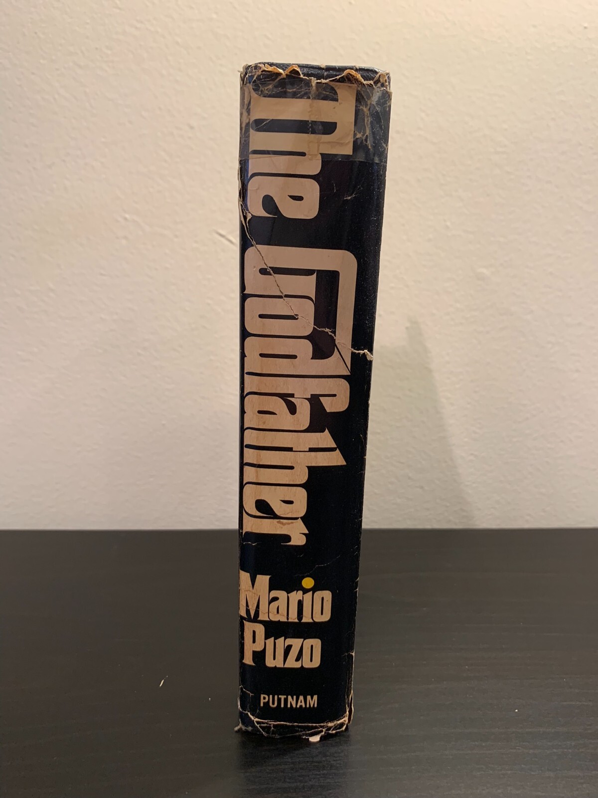 1969 The Godfather New York Mob Mafia Mario Puzo First Book Club Edition HC DJ