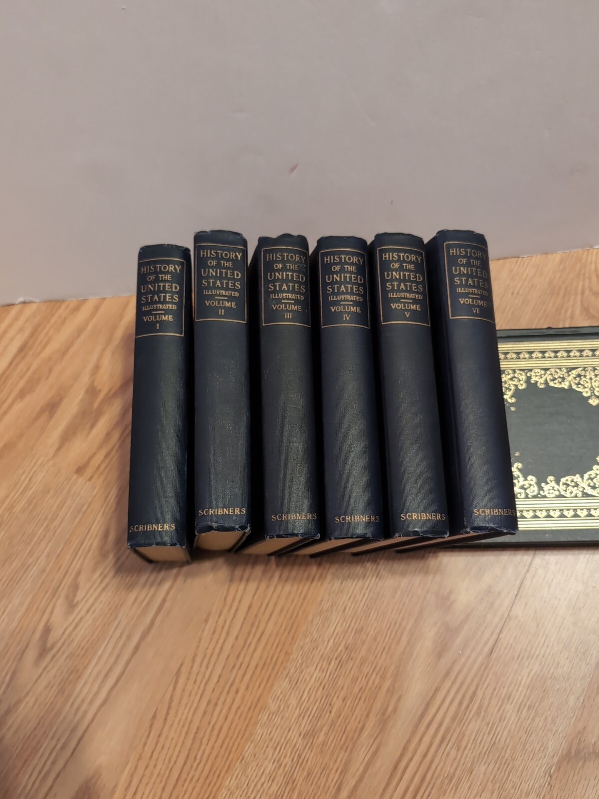 Vtg History of the United States Full 6 Vol. Set Scribner’s 1917 Andrew’s
