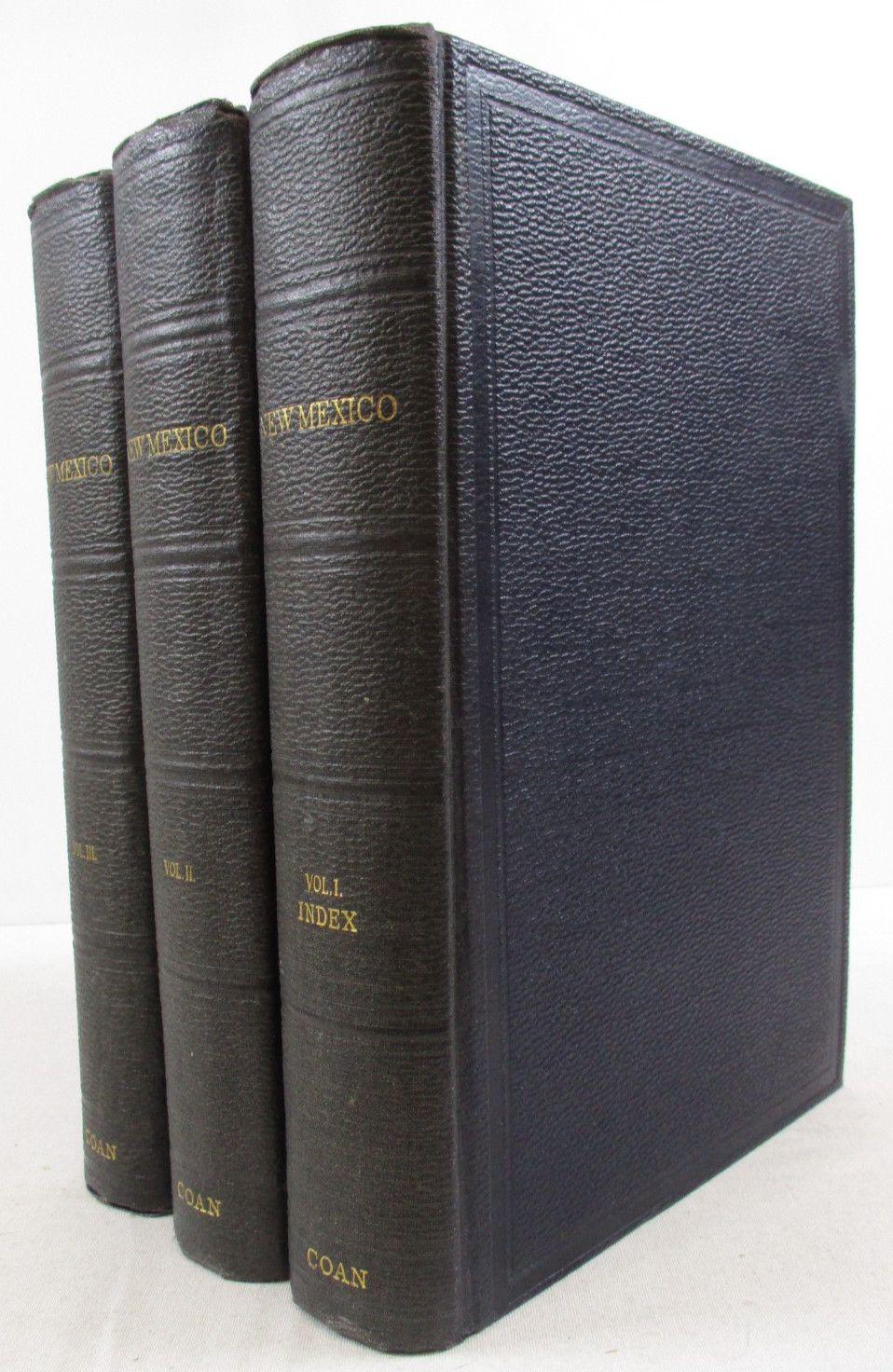 3-Vol Set „A History of New Mexico“ Coan American Historical Society 1925 HC