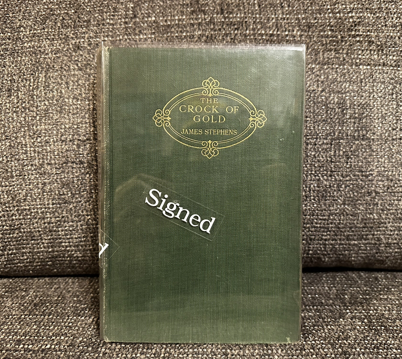 The Crock of Gold by James Stephens (1912) ?? Signed By Author – First Edition