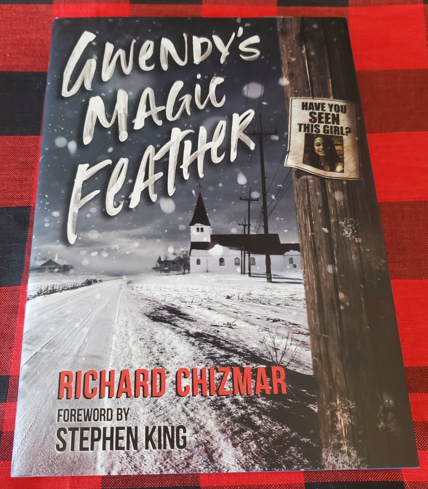 RICHARD CHIZMAR & STEPHEN KING GWENDY’S MAGIC FEATHER. CD SIGNED LIMITED EDITION