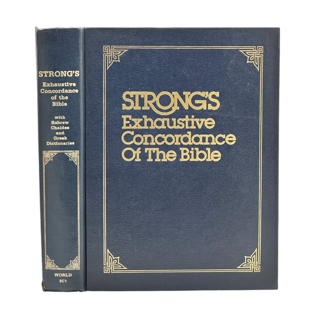 JAMES STRONG. Strong’s Exhaustive Concordance of the Bible. SC1 VINTAGE HC VG