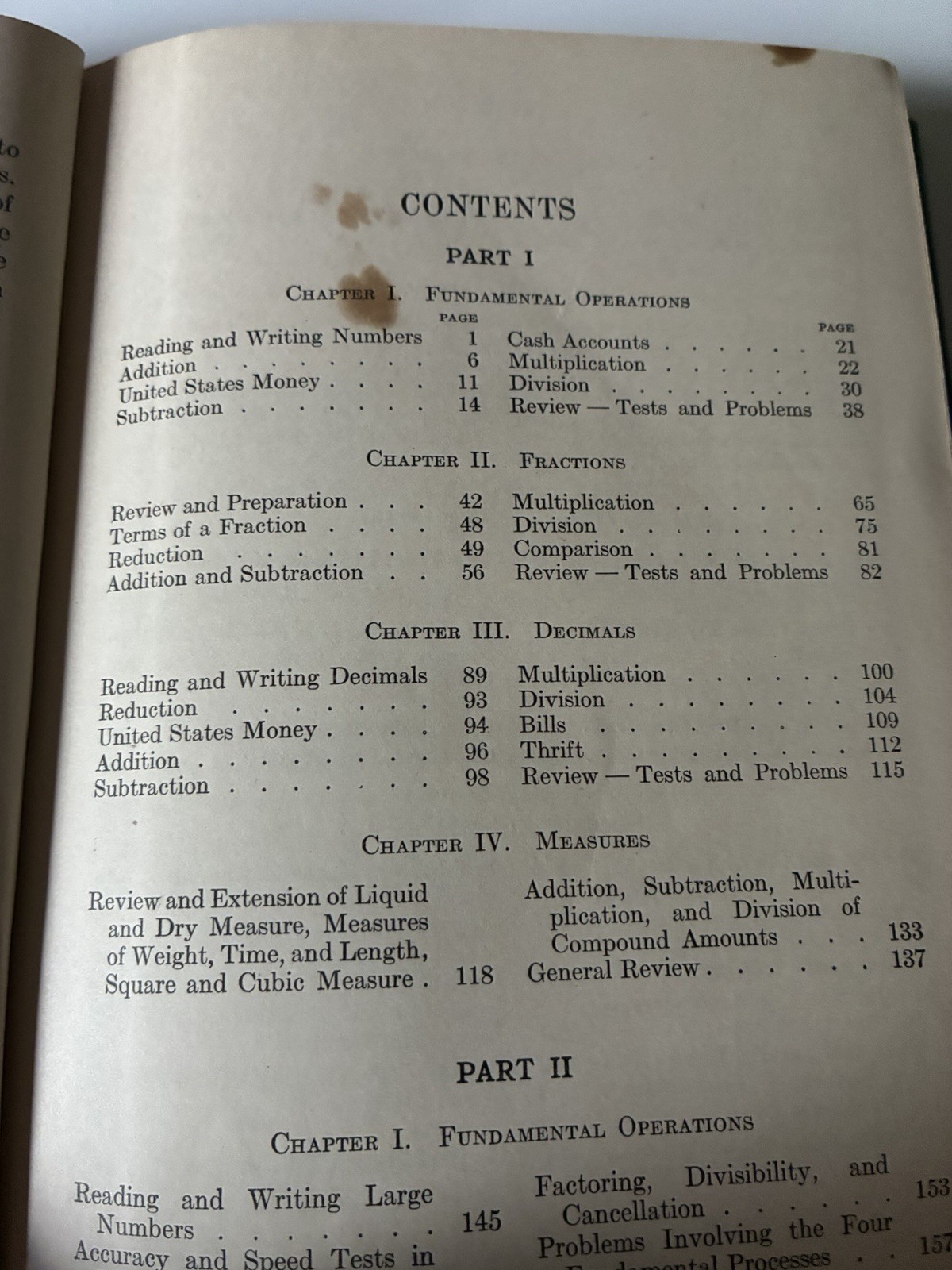 The Anderson Arithmetic, Book Two. The Teachings Of Arithmetic. 1925