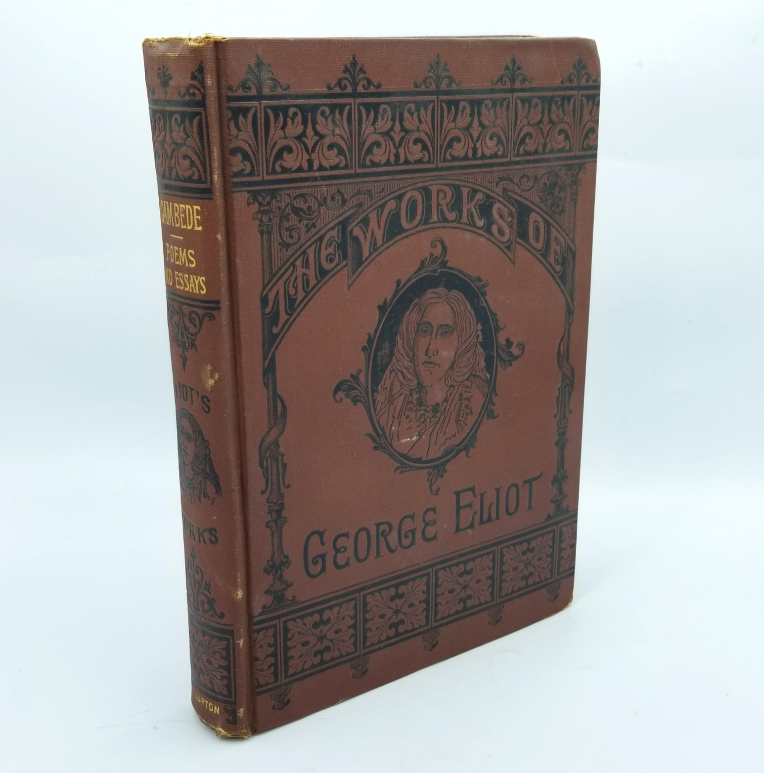 Adam Bede Poems and Essays by George Eliot – 1890 F.M. Lupton Decorative Edition