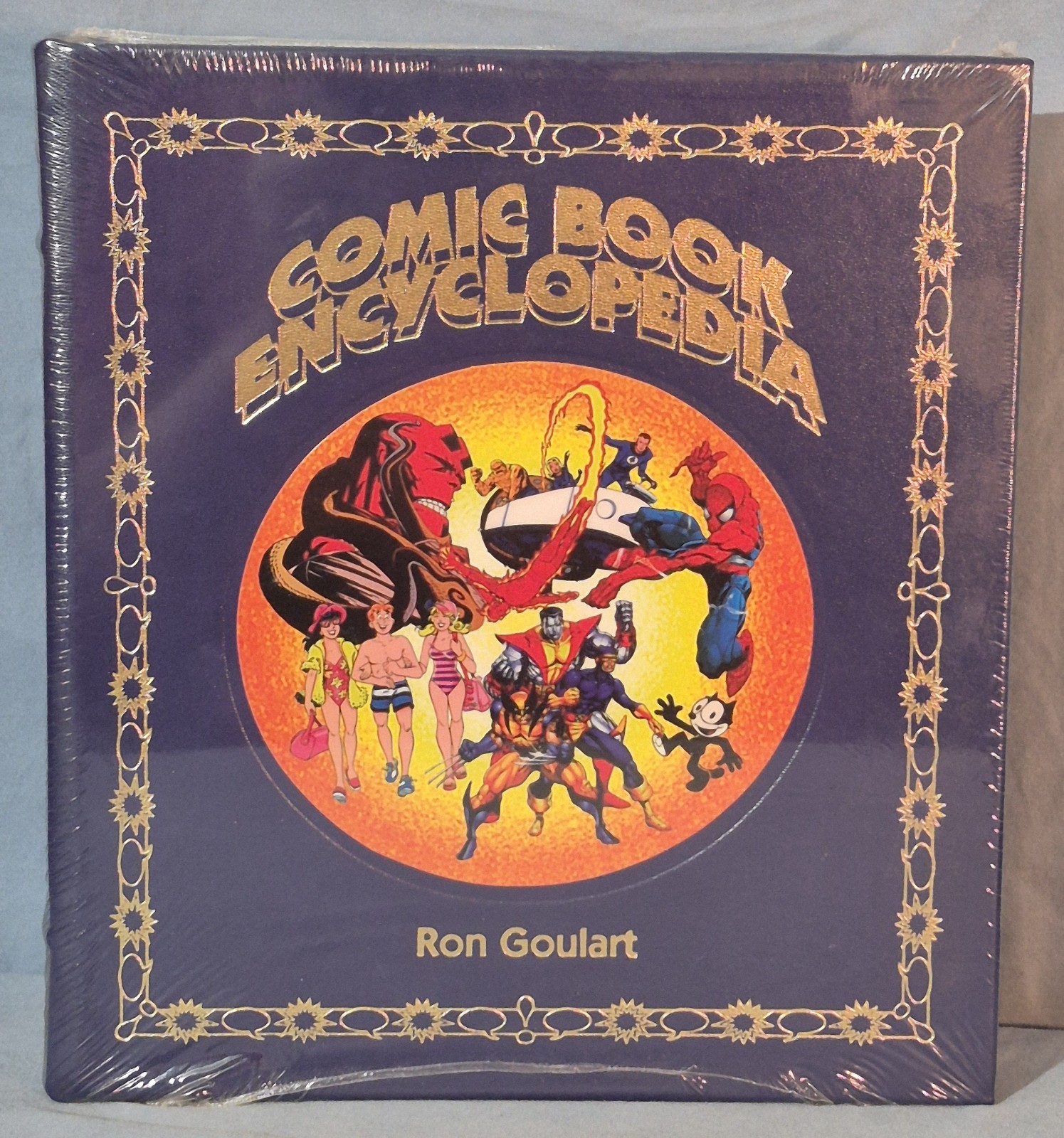 2004 Comic Book Encyclopedia by Ron Goulart, Leather-Bound Edition, NEW SEALED