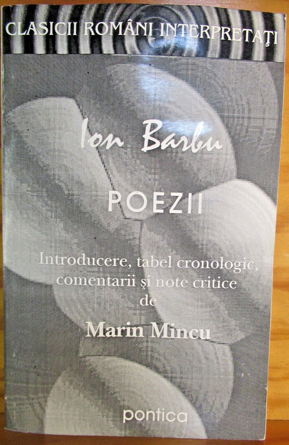 Ion Barbu Poezii Romanian Poetry Marin Mincu Pontica Paper Back 1990s
