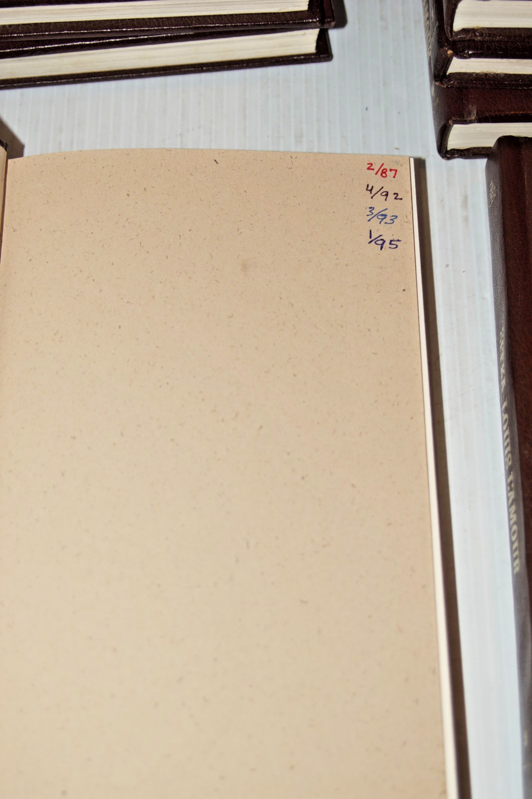 Louis L’Amour Lot of 24 Leatherette Hardcover Bantam Westerns