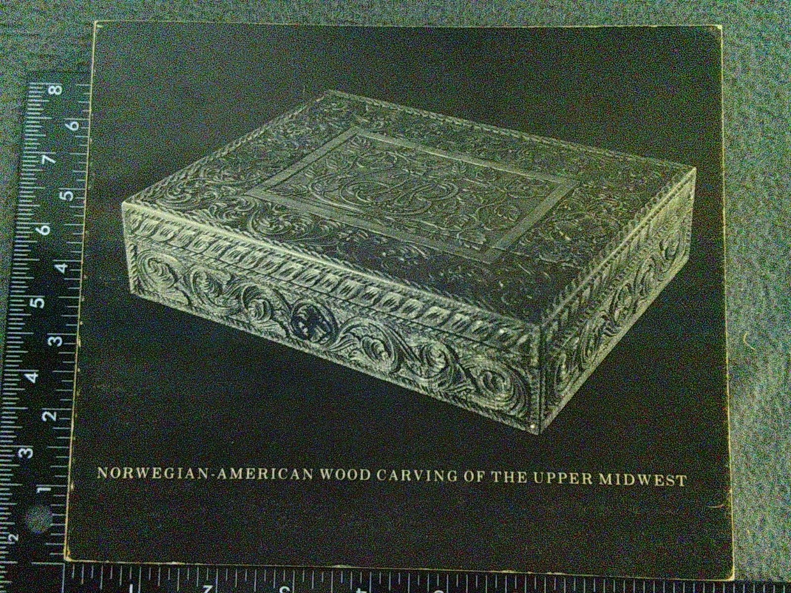 Norwegian-American Wood Carving of the Upper Midwest 1978 GOOD