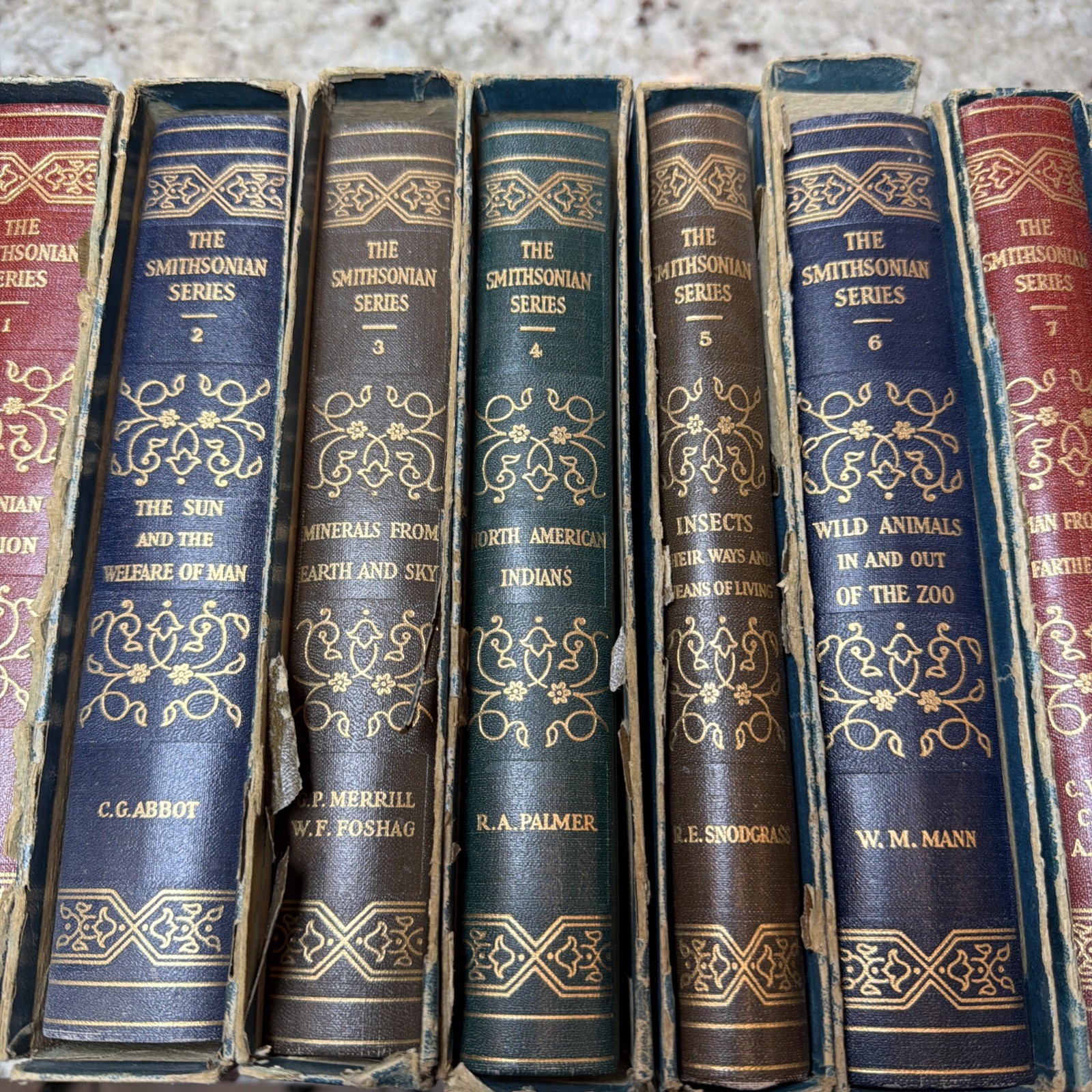 VTG Smithsonian Institution / Scientific Series 1944 HC ~ 12 Volume Set NICE