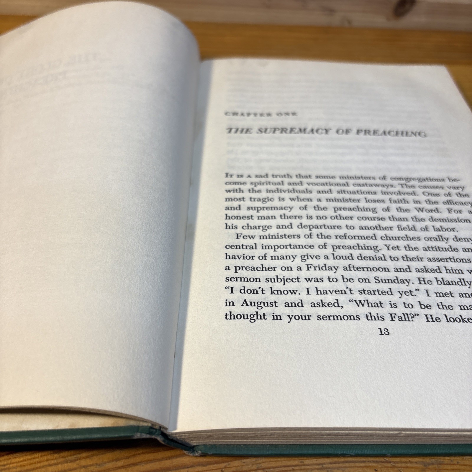DYNAMIC PREACHING By: James W. Clarke 1960 HB 1st Edition Ministry Christ Pastor