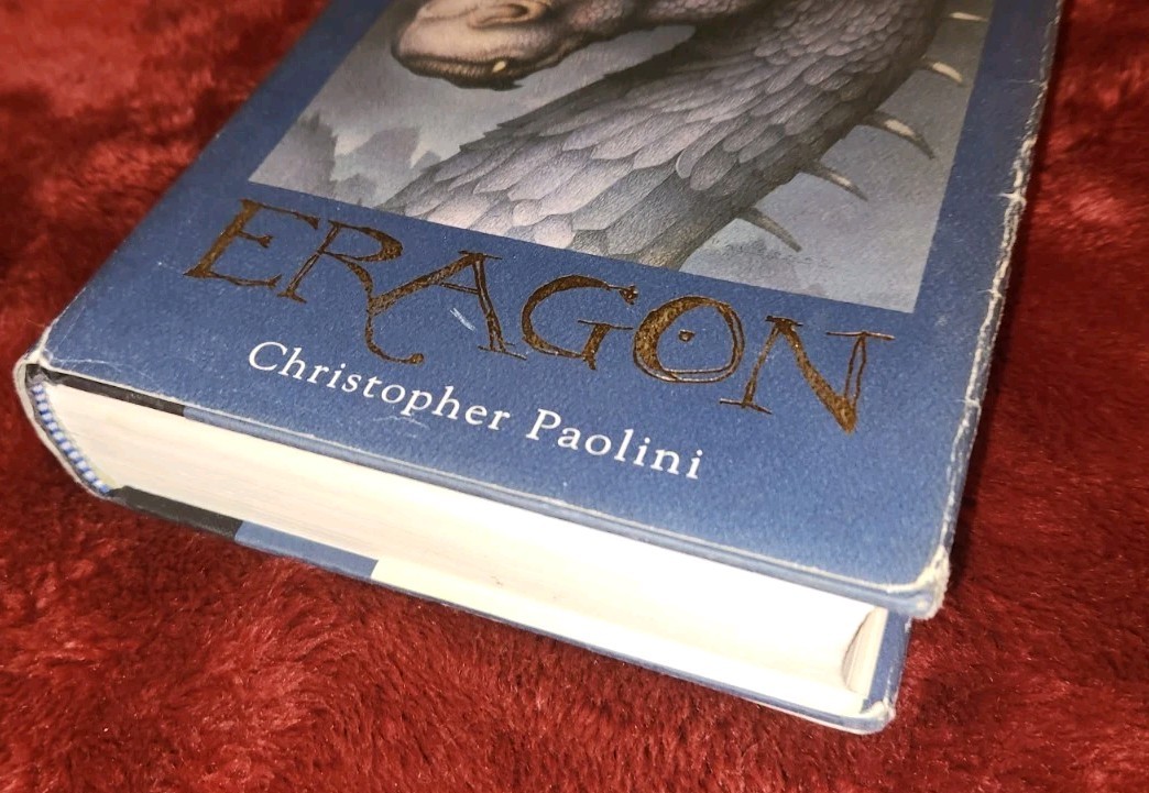 Christopher Paolini Eragon Signed 1st Edition Autographed Hardcover 2002