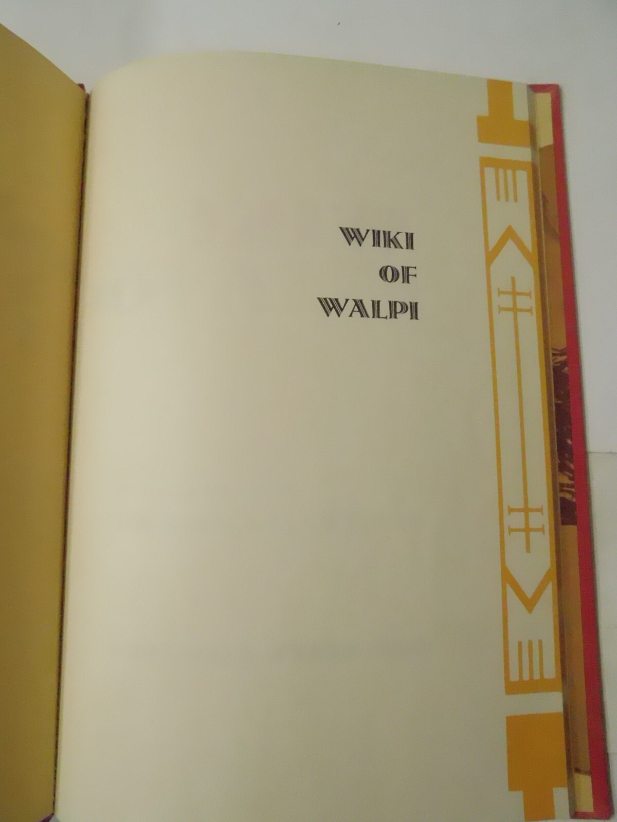 Wiki of Walpi by Theresa Kalab Smith 1954-HC