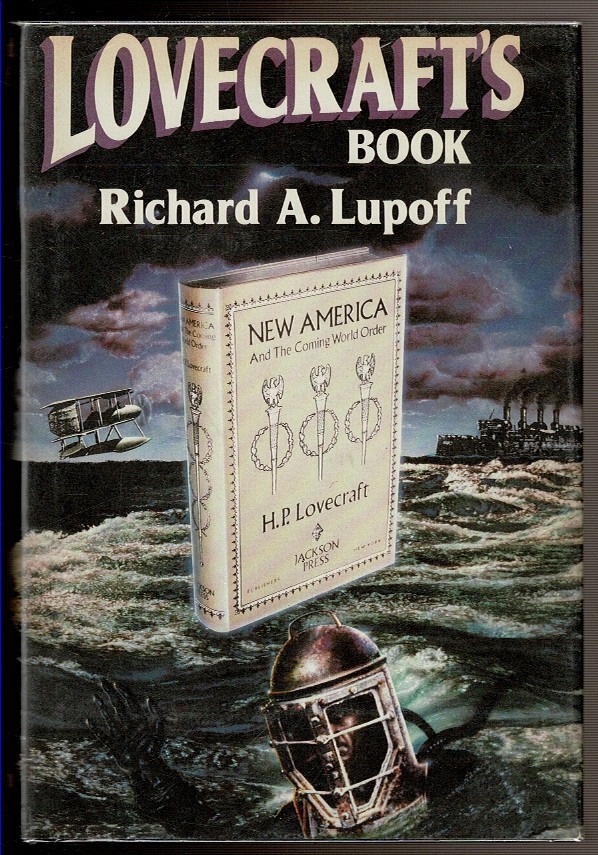 LOVECRAFT’S BOOK by Lupoff, Richard A. 1985 1st edition, DJ.