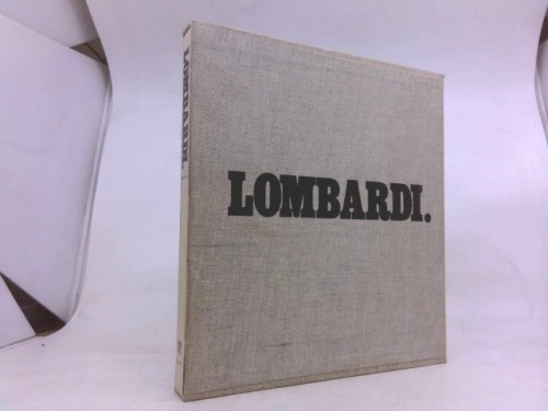 Lombardi. 1971. Cloth with dustjacket. by Wiebusch, ed. John