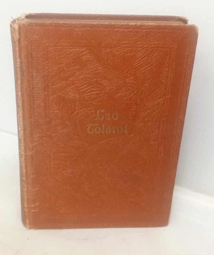1928 The Works of Leo Tolstoi Complete One Volume Edition Red Hardcover Tolstoy