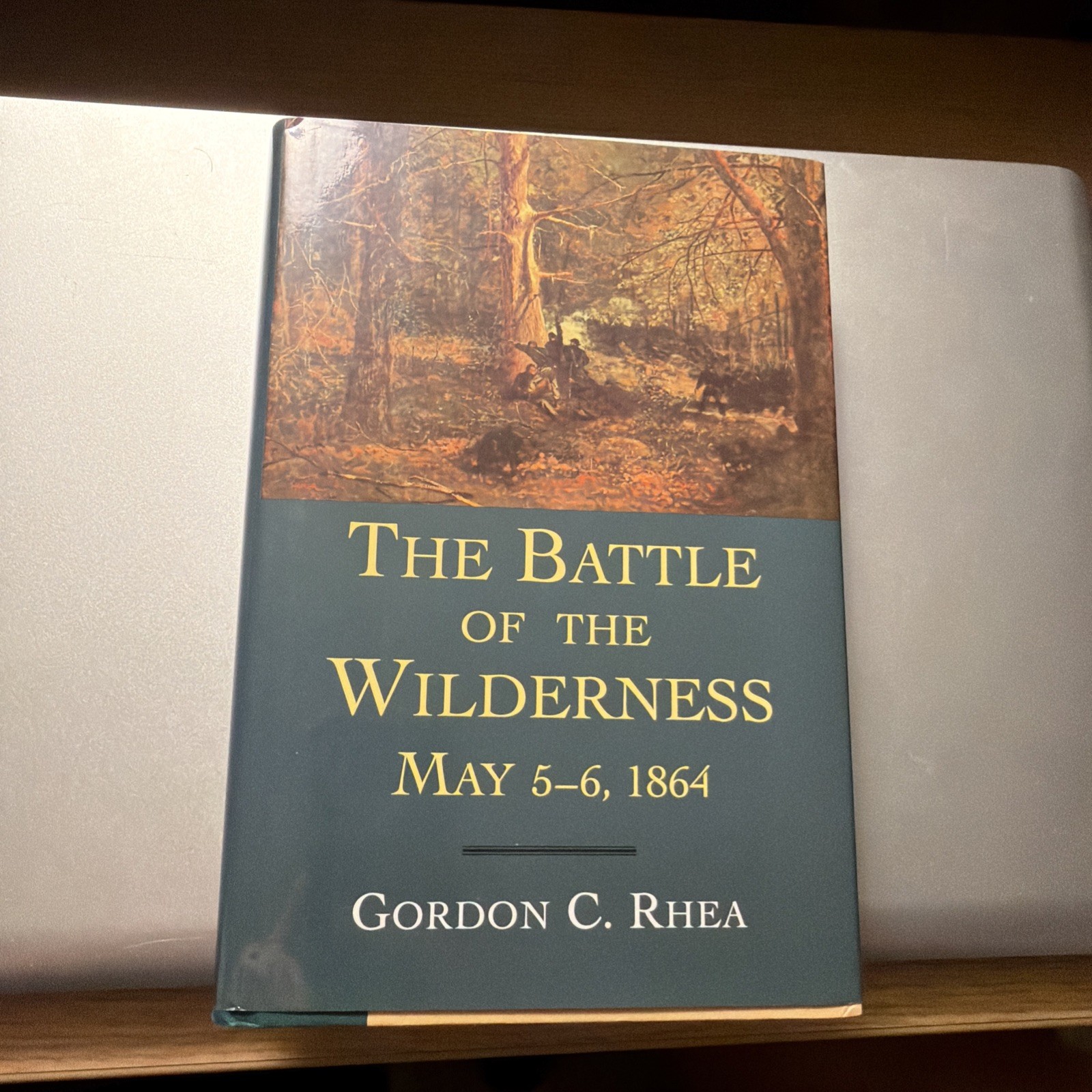 THE BATTLE OF THE WILDERNESS MAY 5-6 1864 1ST ED/PR HC BOOK BY GORDON C. RHEA