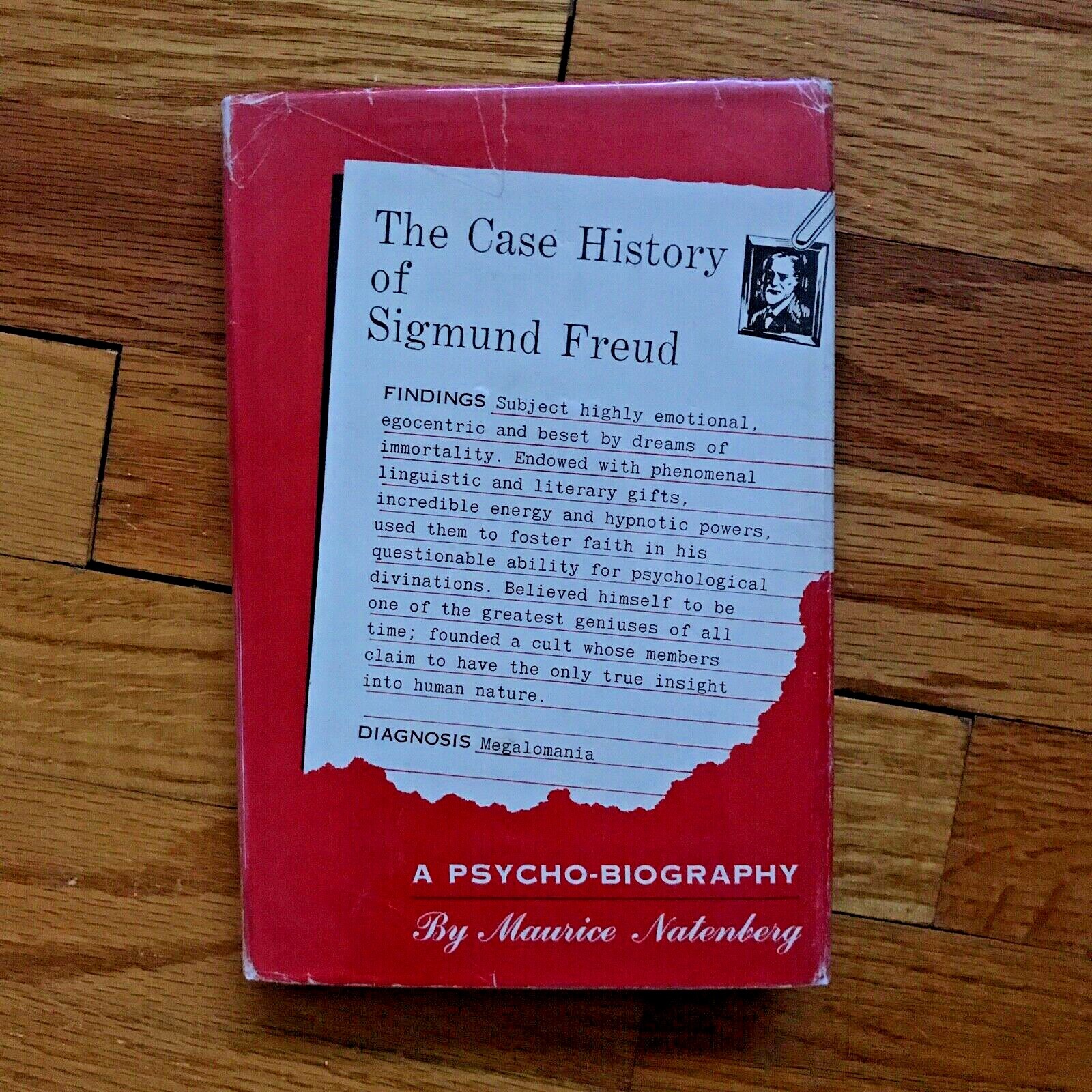 Maurice Natenberg—CASE HISTORY OF SIGMUND FREUD—Psychoanalysis Exposé—HC—Oddity