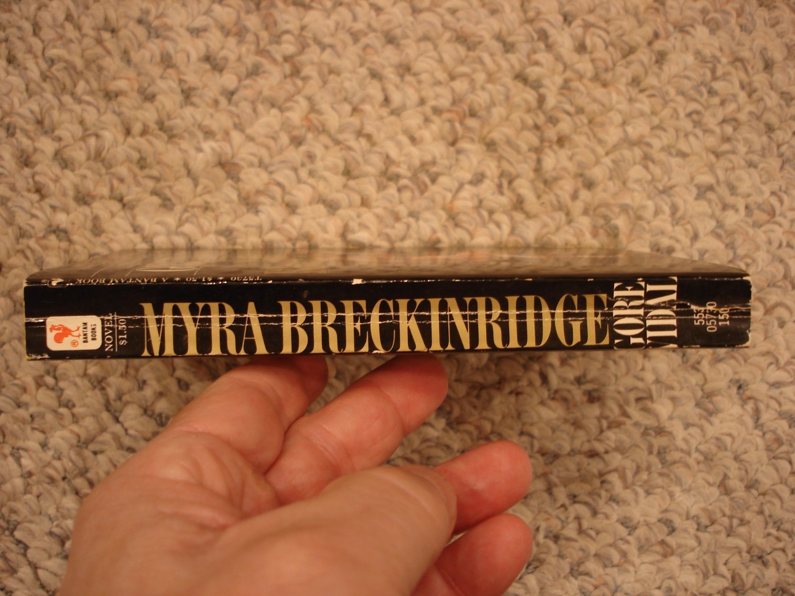 Myra Breckenridge Gore Vidal movie tie in paperback 1970 photos Raquel Welsh