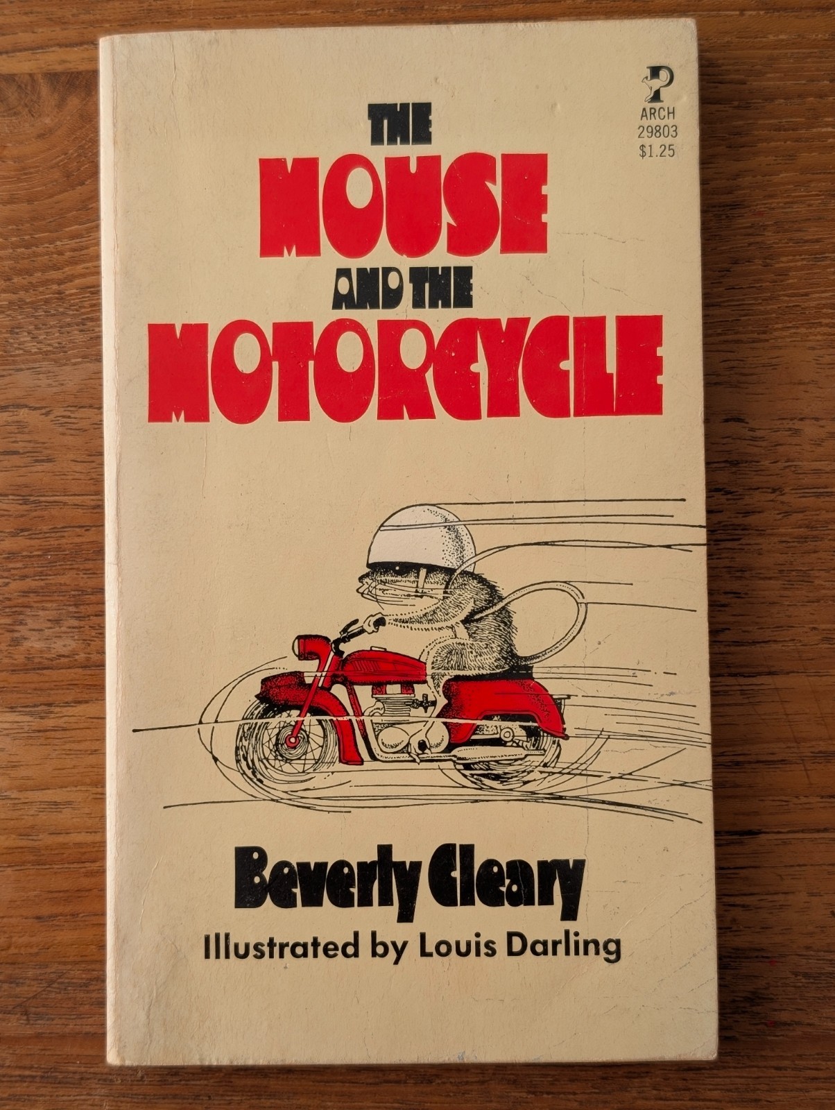 CLEARY MOUSE AND THE MOTORCYCLE 1972 ARCHWAY 1ST PAPERBACK ED NEAR FINE UNREAD