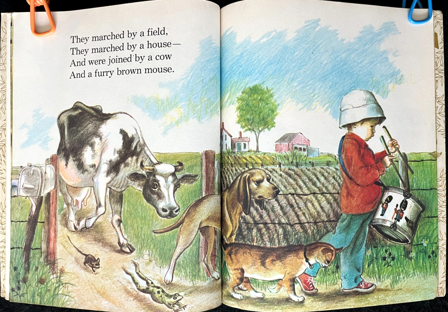 LITTLE BOOK, BUSY TIMMY, DRUM ~ vintage Eloise Wilkin Little Golden Book set