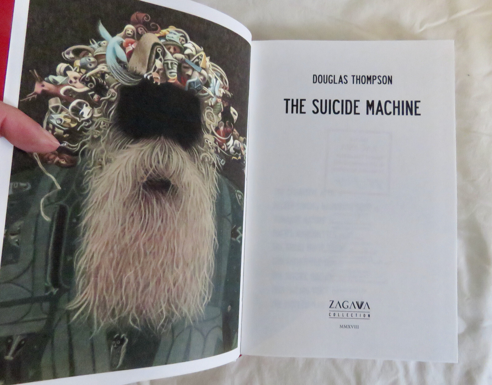 The Suicide Machine by Douglas Thompson (Zagava, 2018)