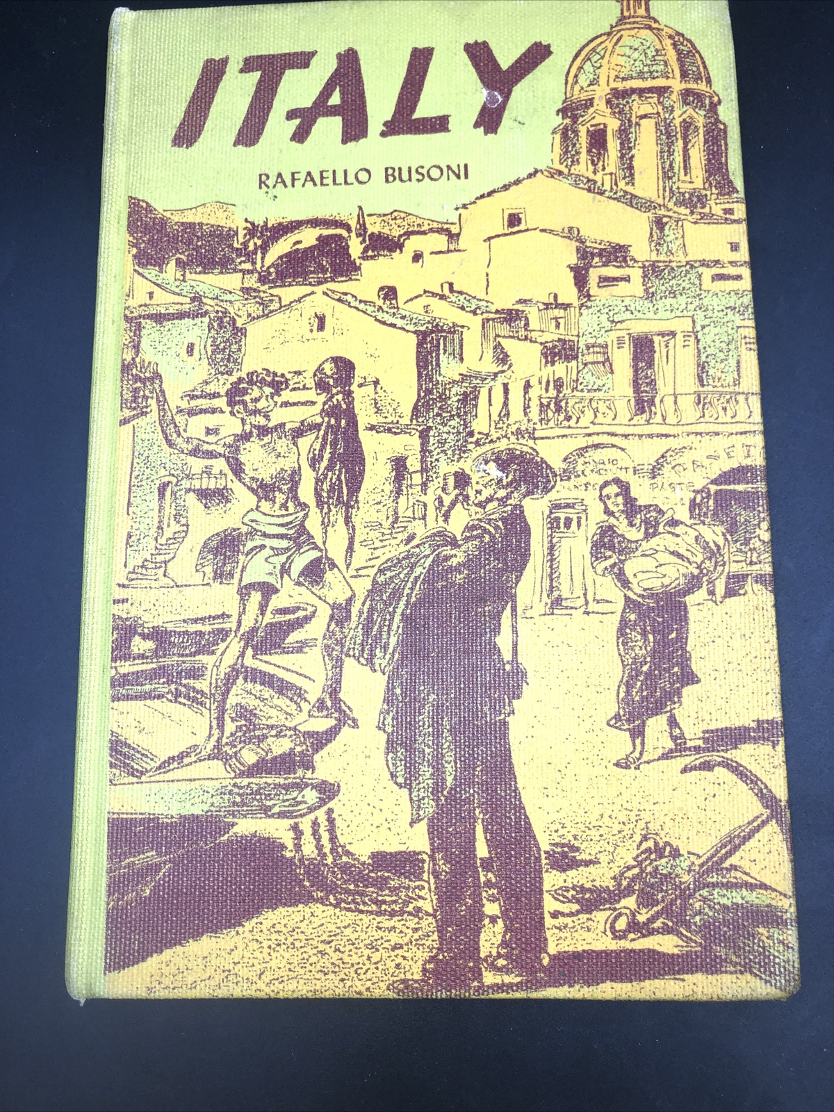 Italy By Rafaello Busoni Hardcover Holiday House Publishing’1950