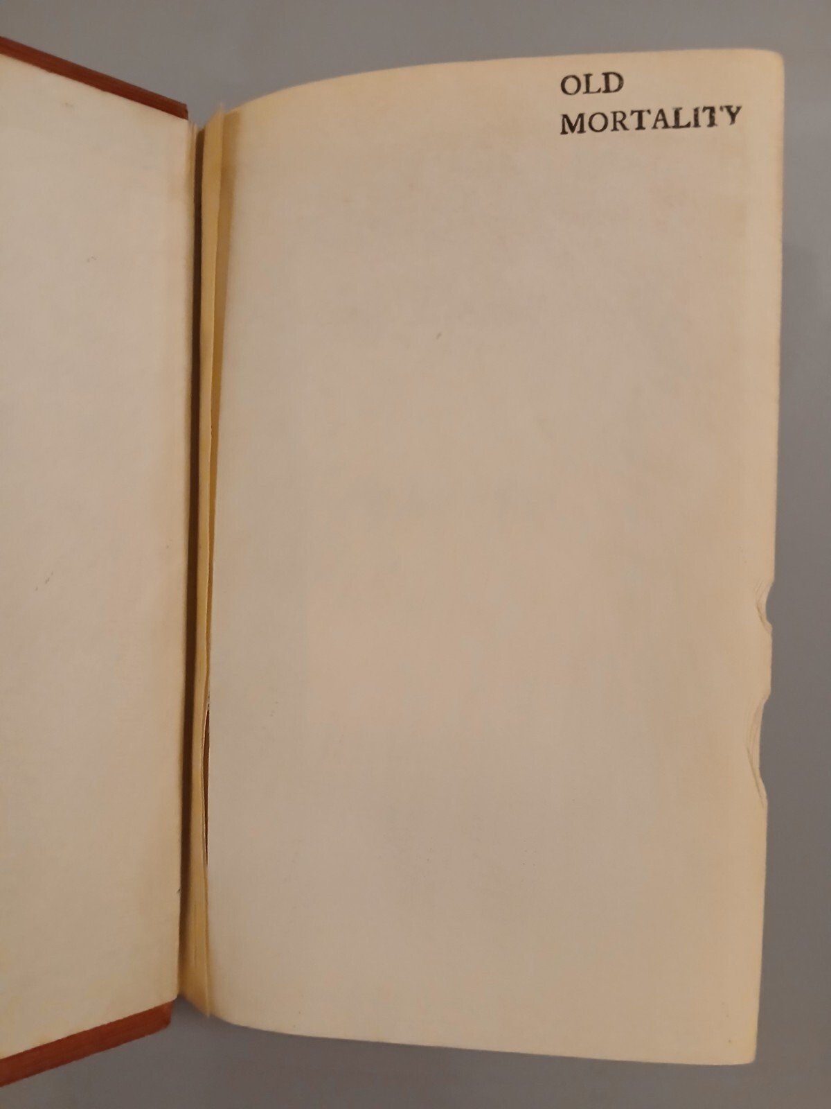 Old Mortality Sir Walter Scott Hardback T Nelson And Sons Ltd