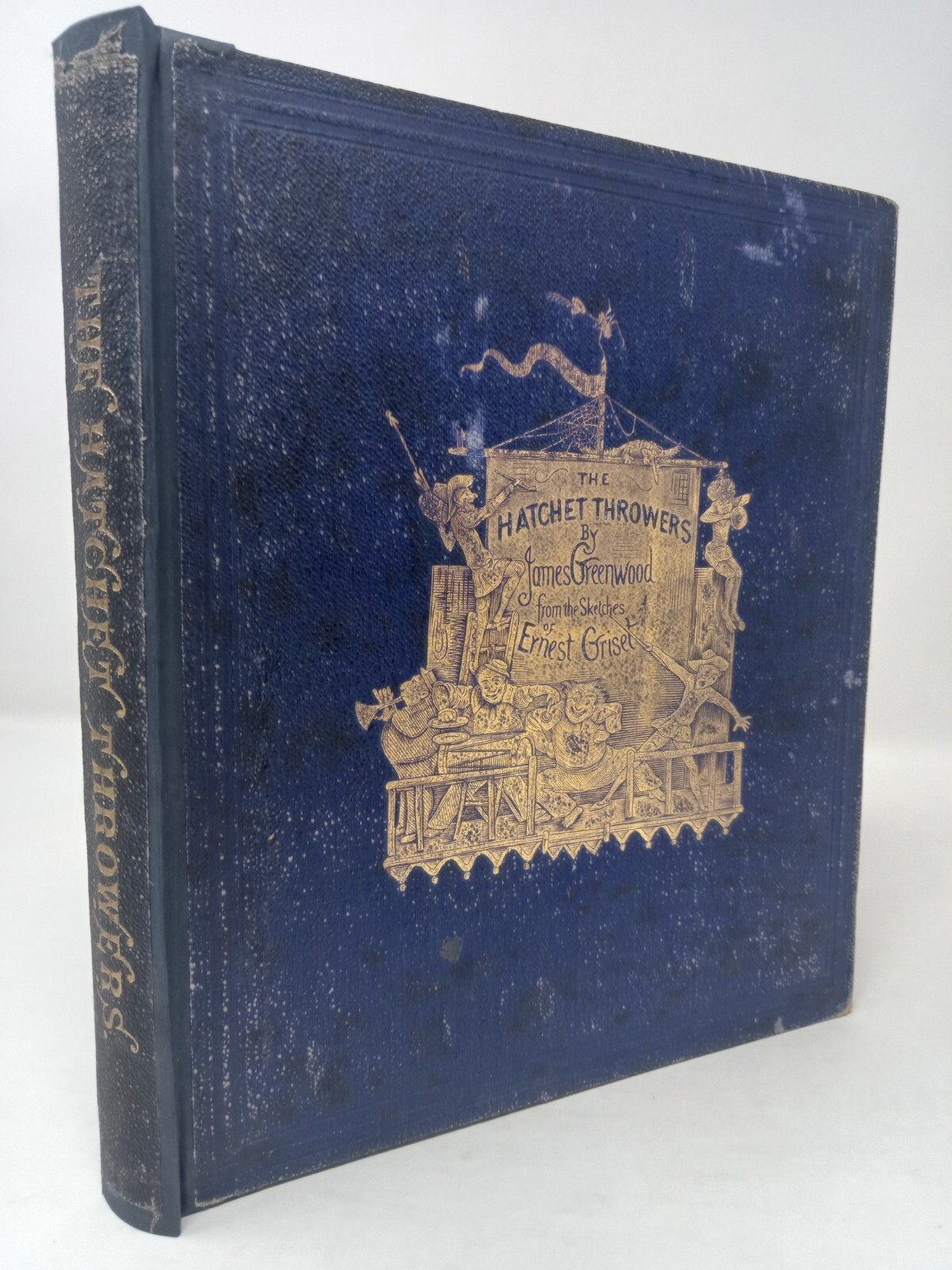 James Greenwood, Hatchet Throwers 1866, John Camden Hotten, colour illustrations