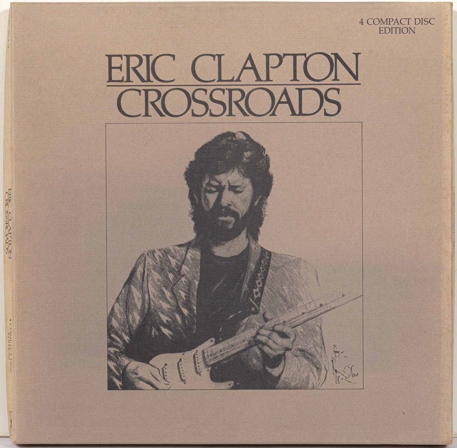 Eric CLAPTON / Compact Discs Crossroads Four Compact Disc Edition Boxset 1988