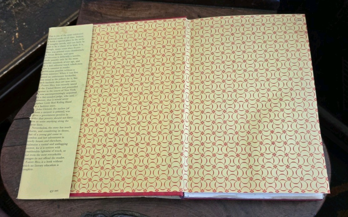 Fanny Hill Memoirs of a Woman of Pleasure by John Cleland, 1963, Luxor Press
